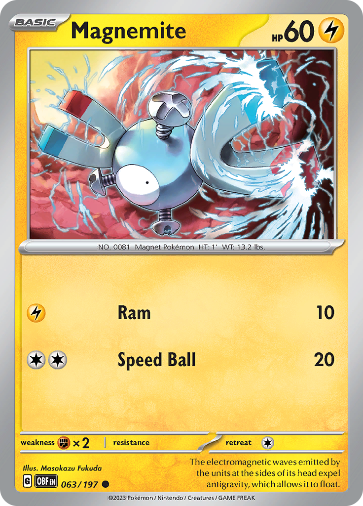 Magnemite (Reverse Holo)