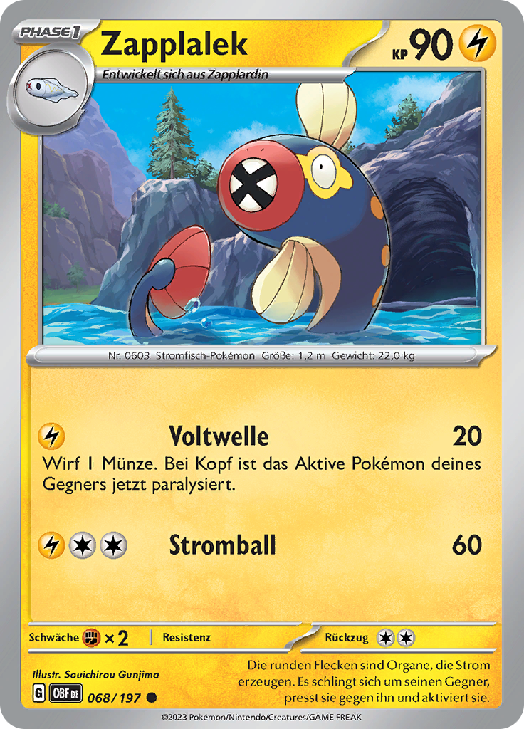 Zapplalek (Reverse Holo)