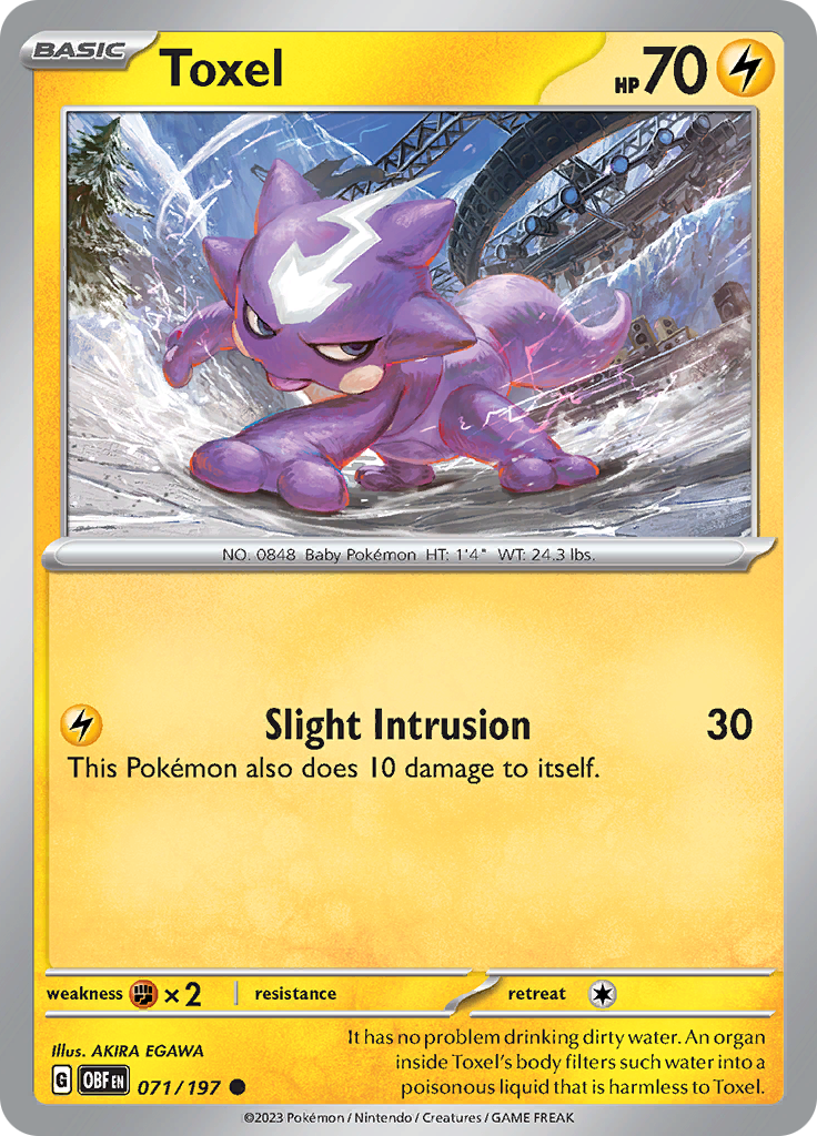 Toxel (Reverse Holo)