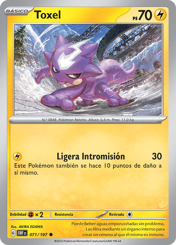 Toxel (Reverse Holo)
