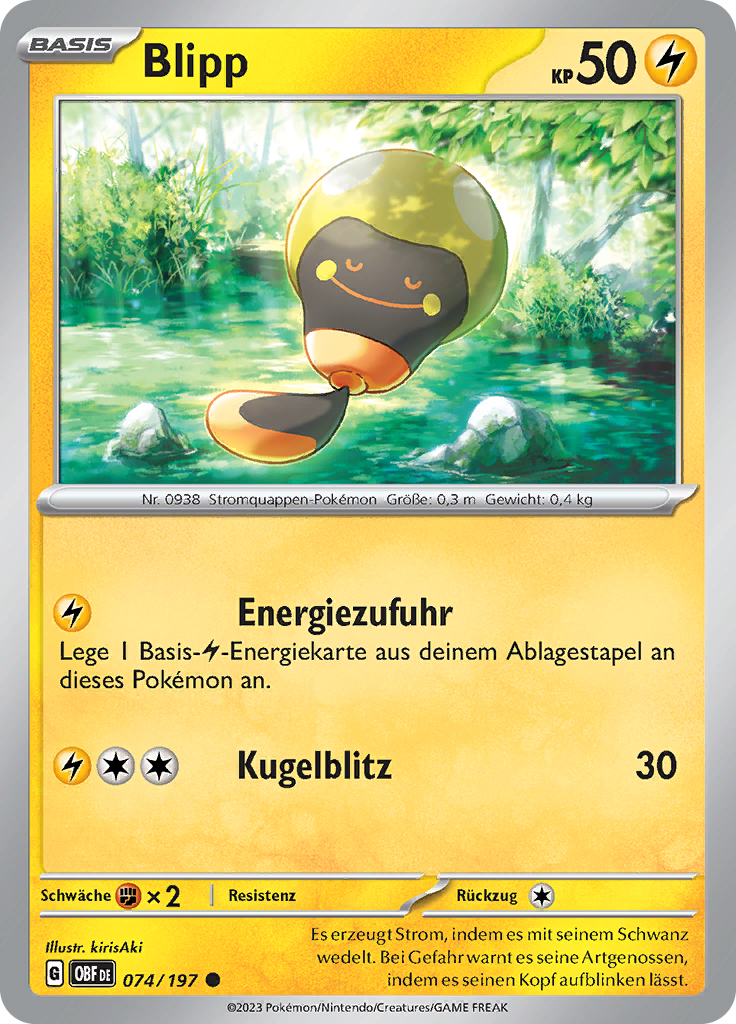 Blipp (Reverse Holo)