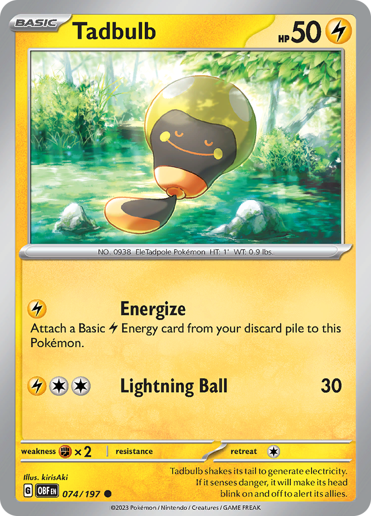 Tadbulb (Reverse Holo)