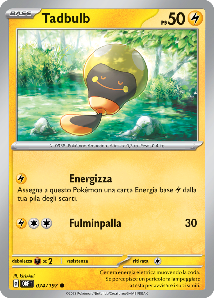 Tadbulb (Reverse Holo)