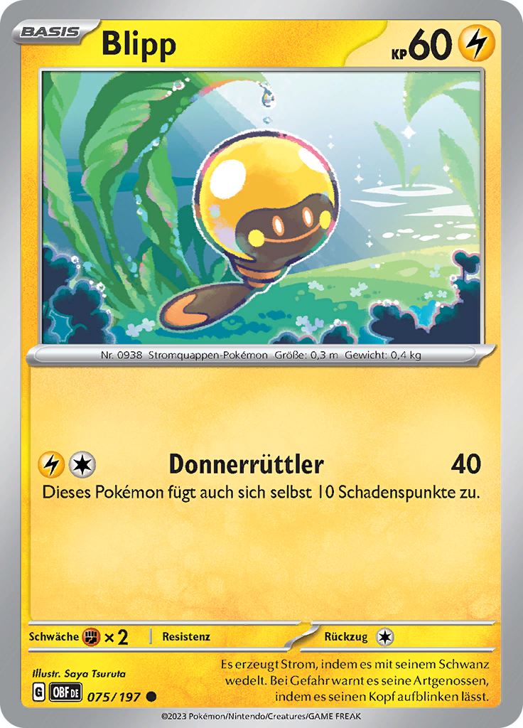 Blipp (Reverse Holo)