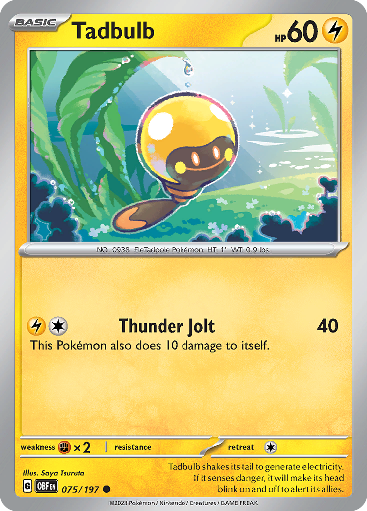 Tadbulb (Reverse Holo)