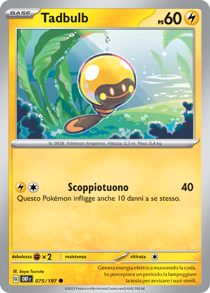 Tadbulb (Reverse Holo)