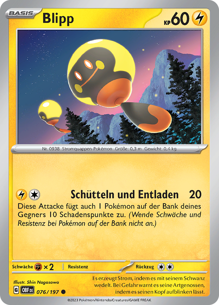 Blipp (Reverse Holo)