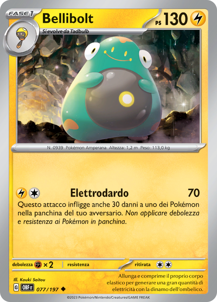 Bellibolt (Reverse Holo)
