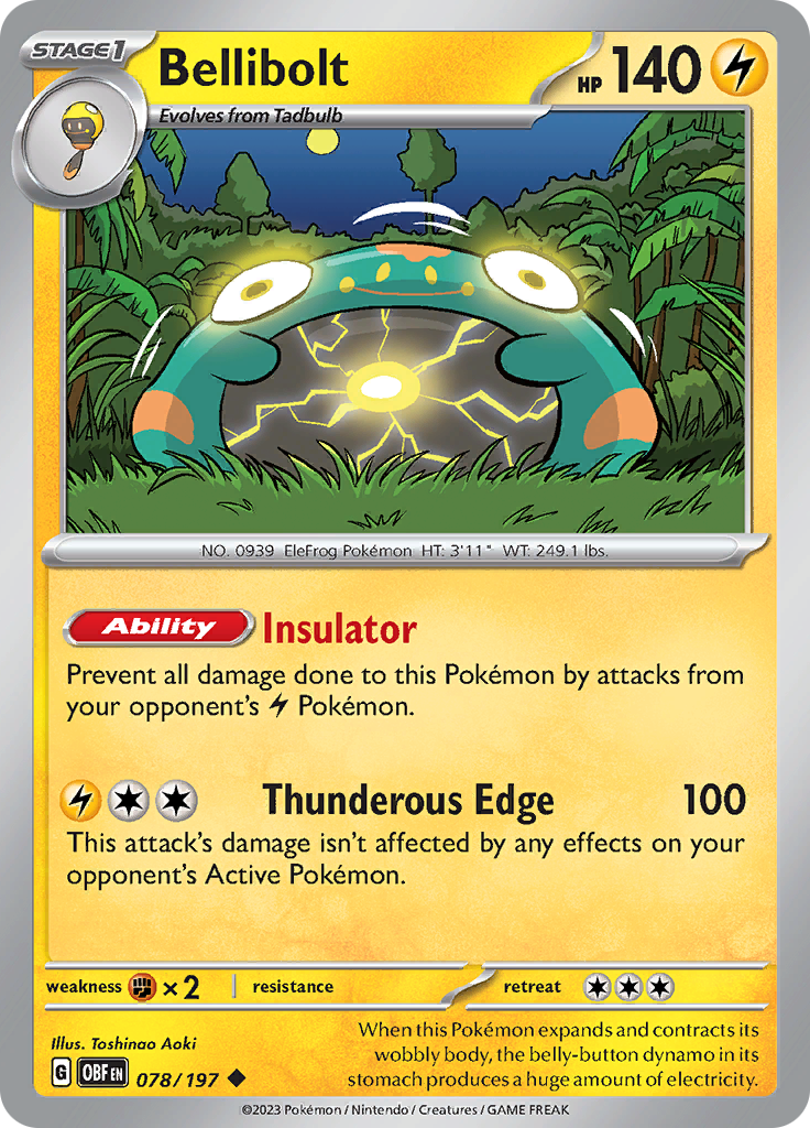 Bellibolt (Reverse Holo)