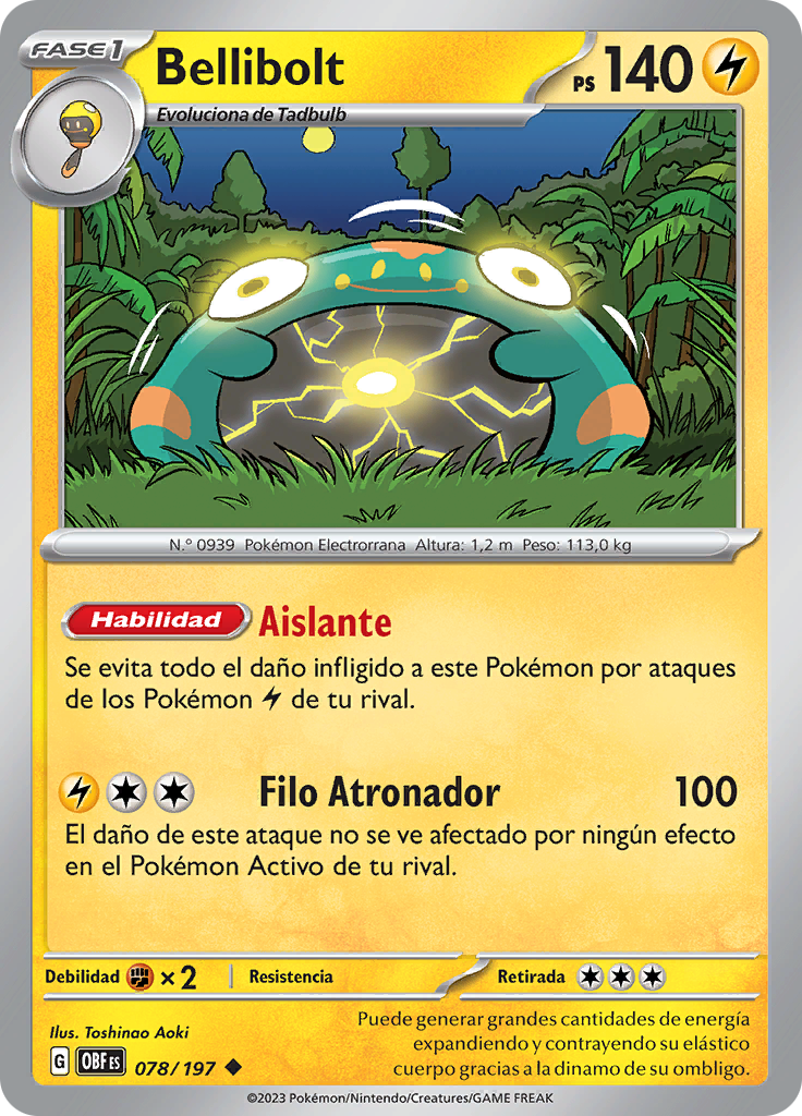 Bellibolt (Reverse Holo)