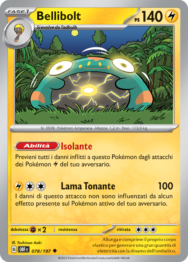 Bellibolt (Reverse Holo)
