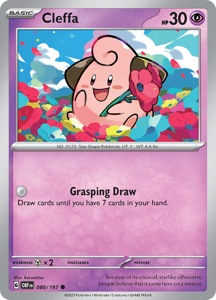 Cleffa (Reverse Holo)