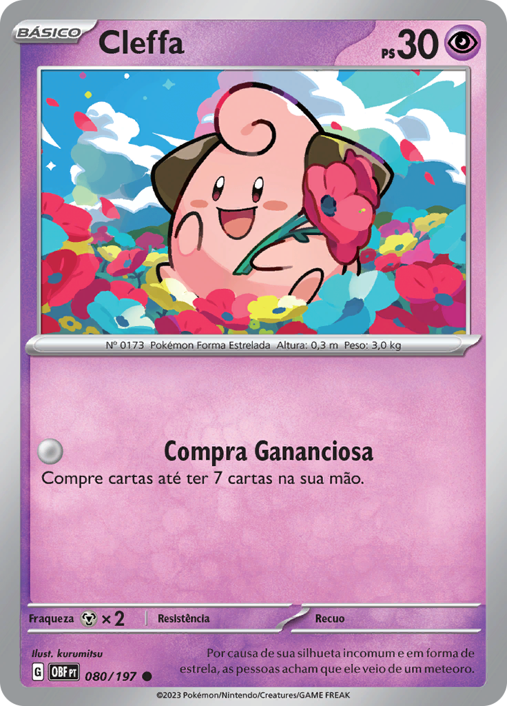 Cleffa (Reverse Holo)