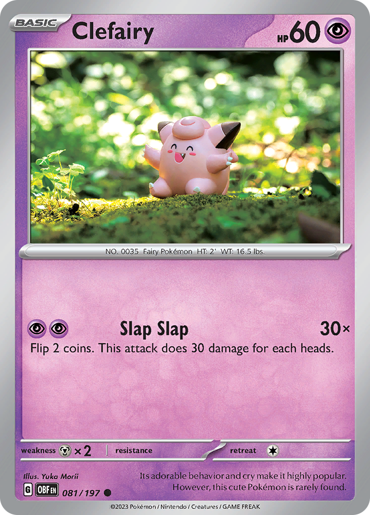 Clefairy (Reverse Holo)