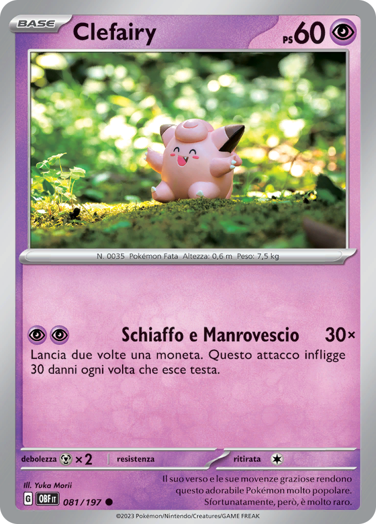 Clefairy (Reverse Holo)