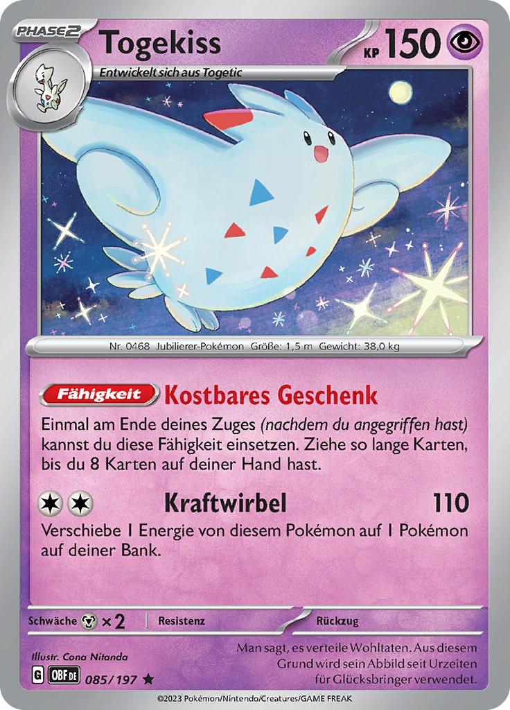Togekiss (Reverse Holo)