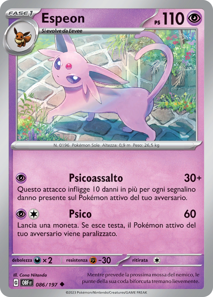 Espeon (Reverse Holo)