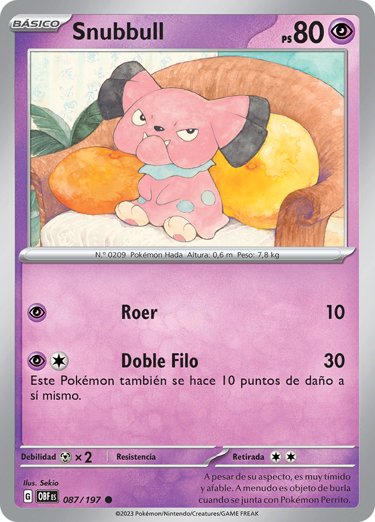 Snubbull (Reverse Holo)