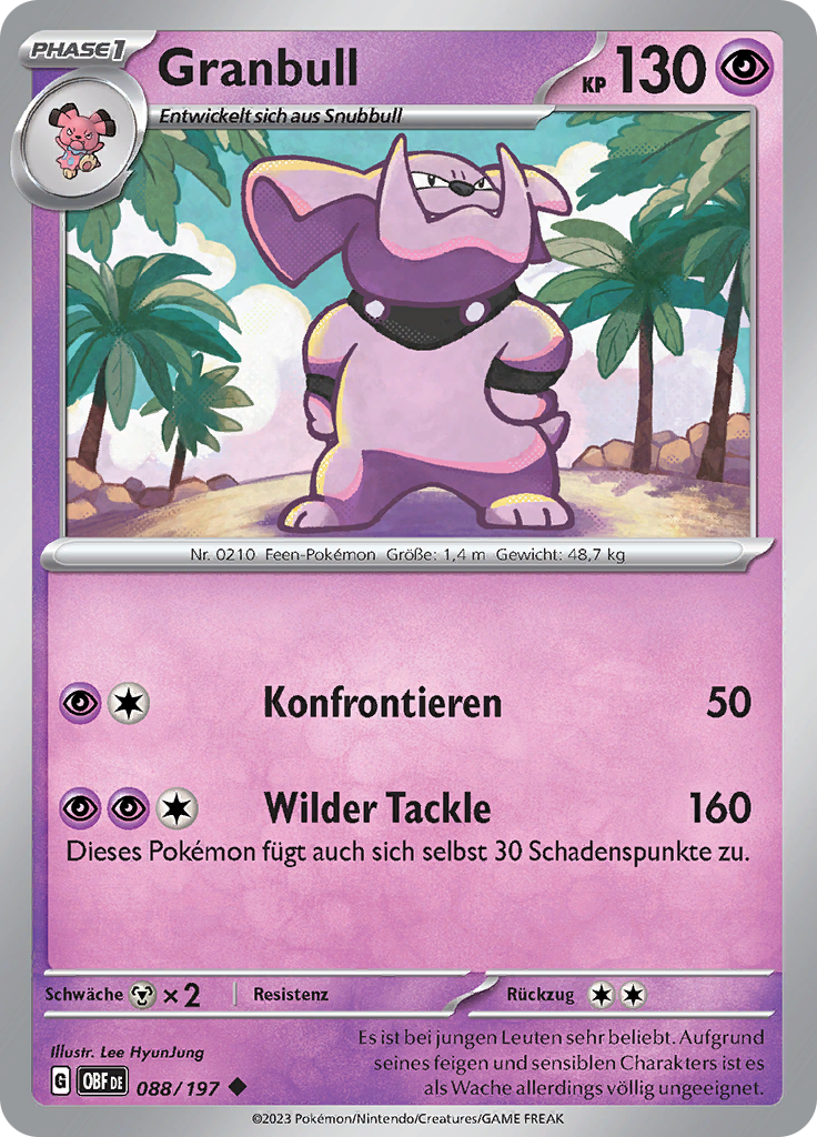 Granbull (Reverse Holo)