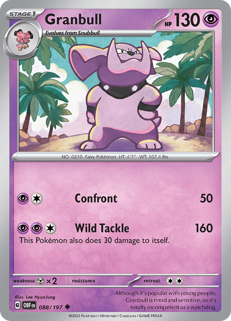 Granbull (Reverse Holo)