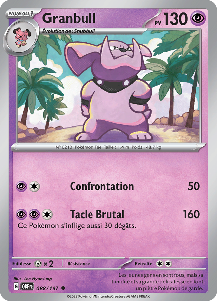 Granbull (Reverse Holo)