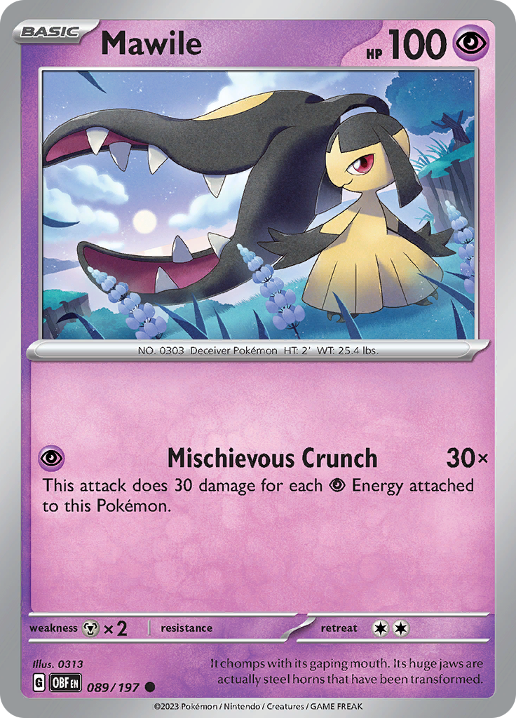Mawile (Reverse Holo)