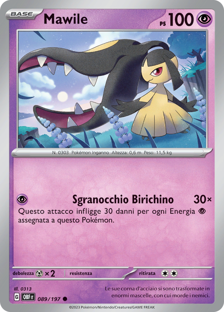 Mawile (Reverse Holo)