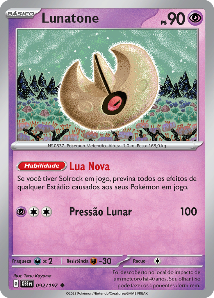 Lunatone (Reverse Holo)