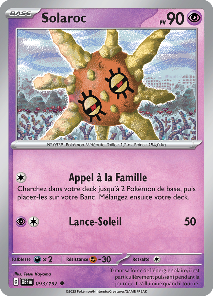 Solaroc (Reverse Holo)