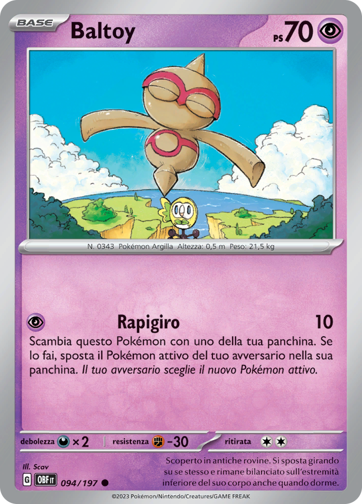 Baltoy (Reverse Holo)