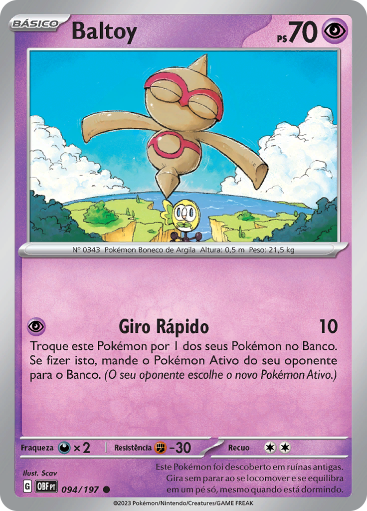 Baltoy (Reverse Holo)