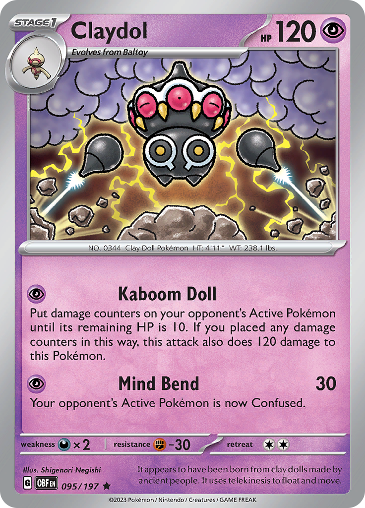 Claydol (Reverse Holo)
