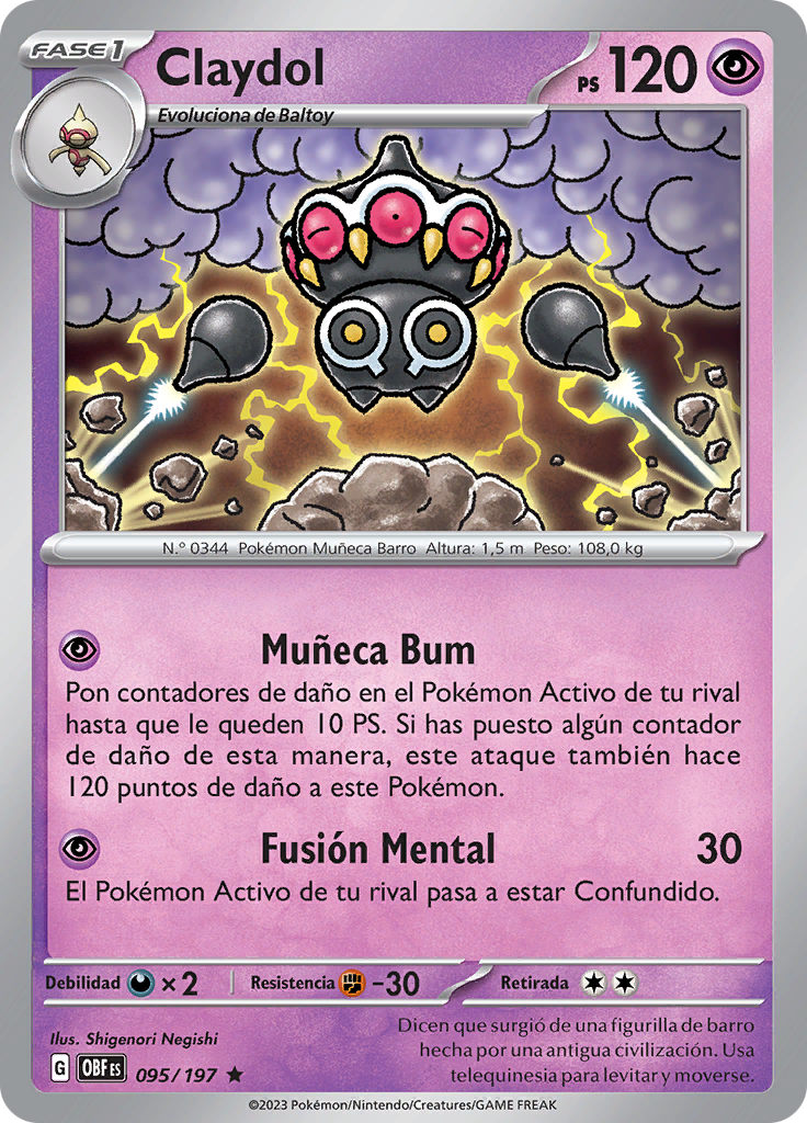 Claydol (Reverse Holo)