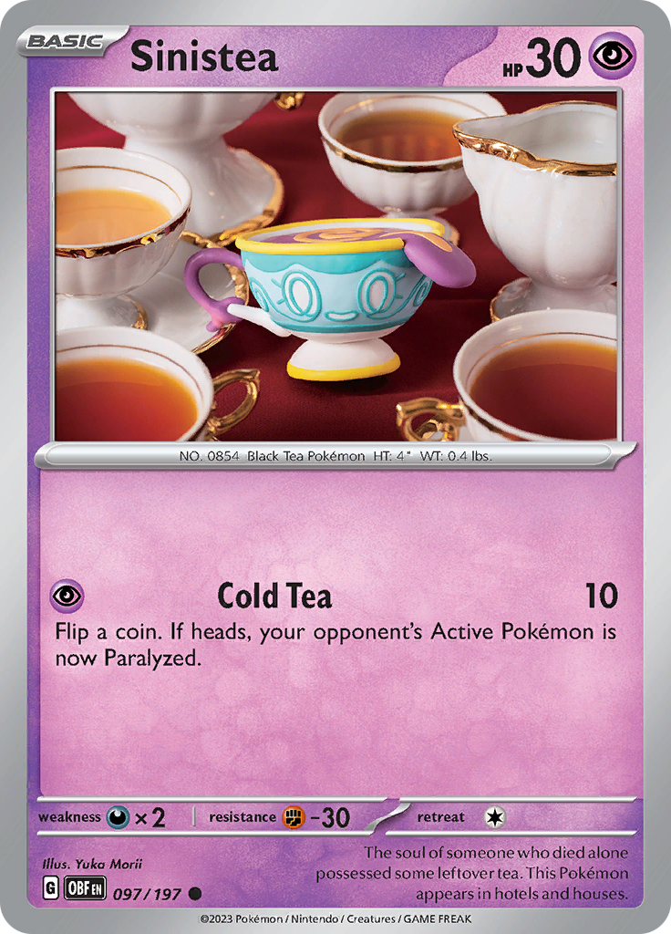 Sinistea (Reverse Holo)
