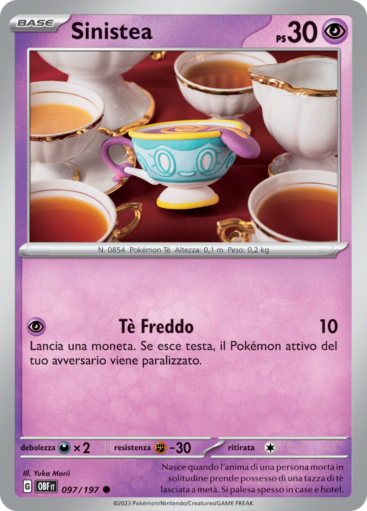 Sinistea (Reverse Holo)
