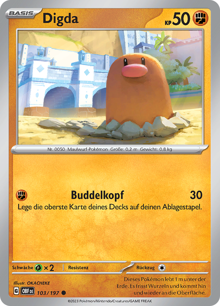 Digda (Reverse Holo)