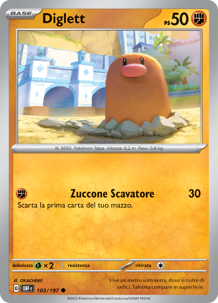 Diglett (Reverse Holo)