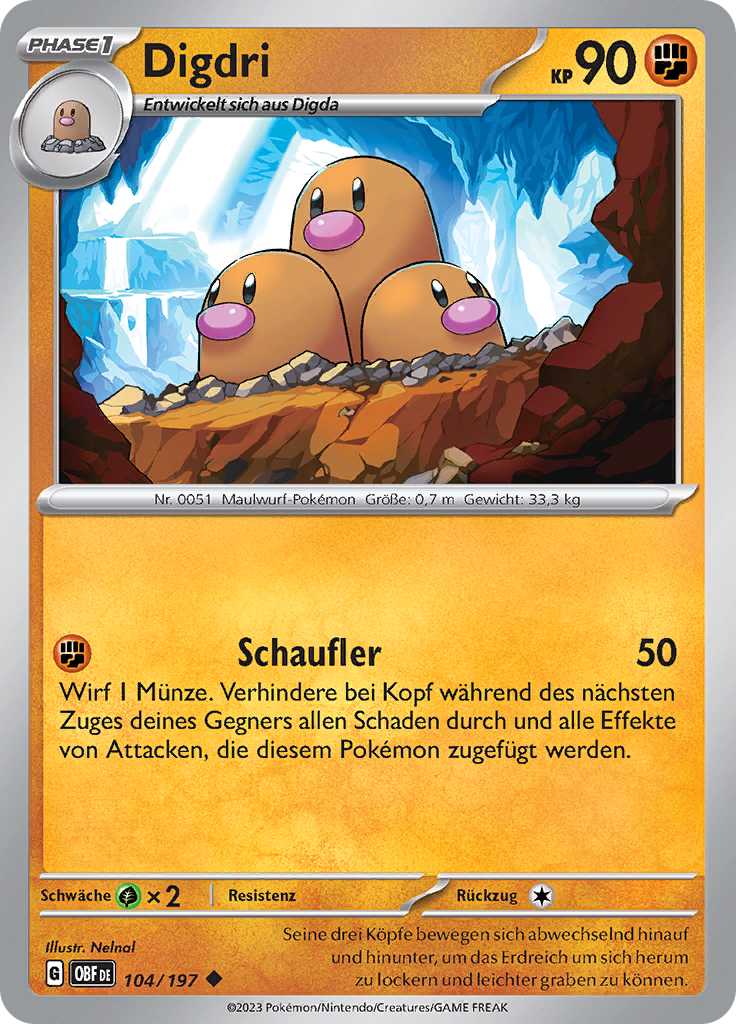 Digdri (Reverse Holo)