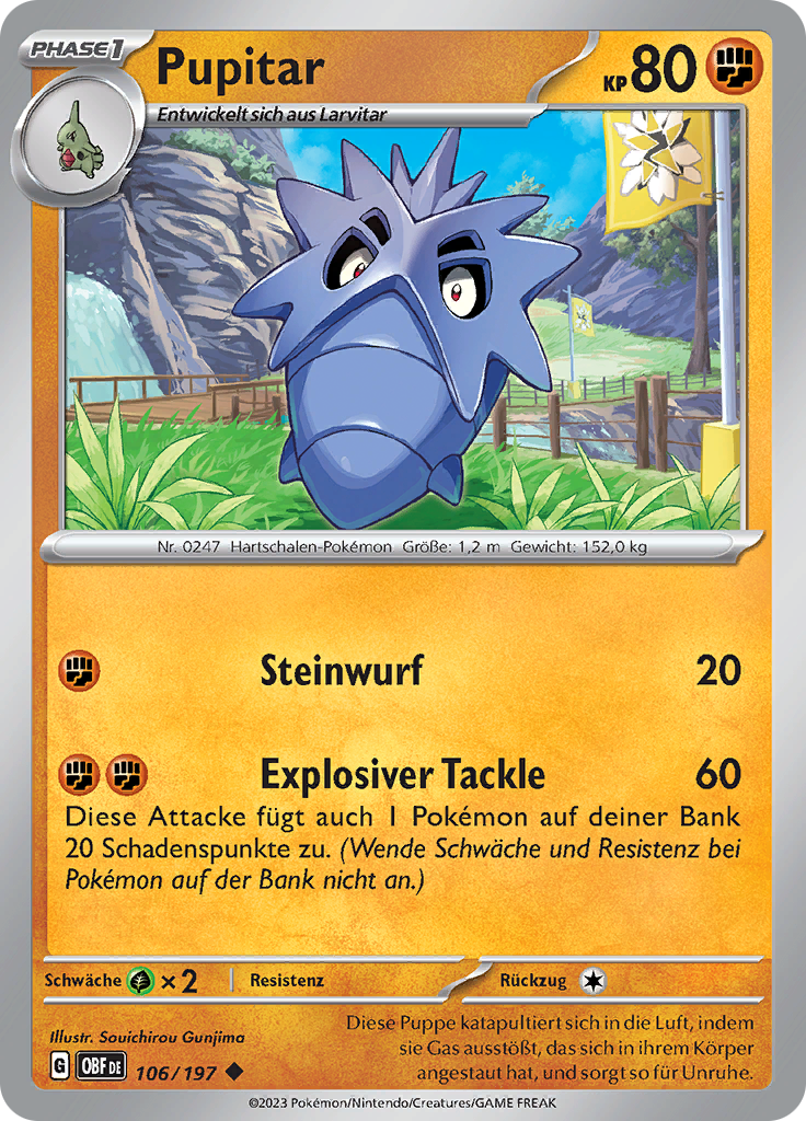 Pupitar (Reverse Holo)