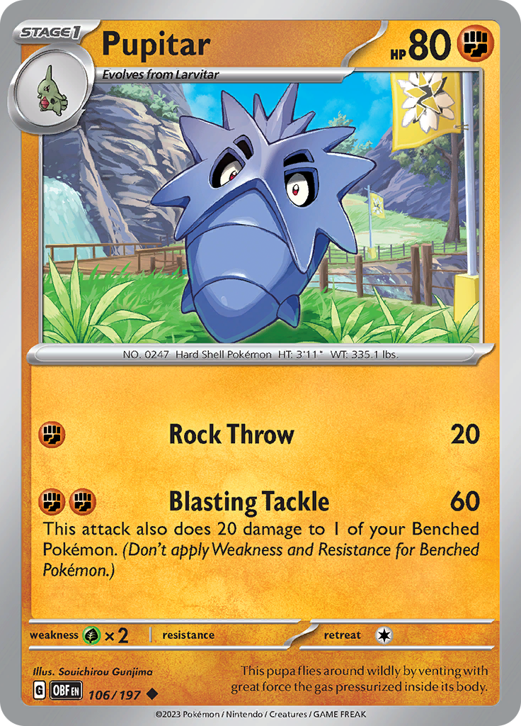 Pupitar (Reverse Holo)