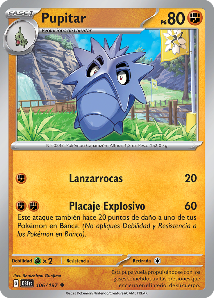 Pupitar (Reverse Holo)