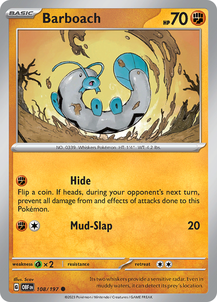 Barboach (Reverse Holo)