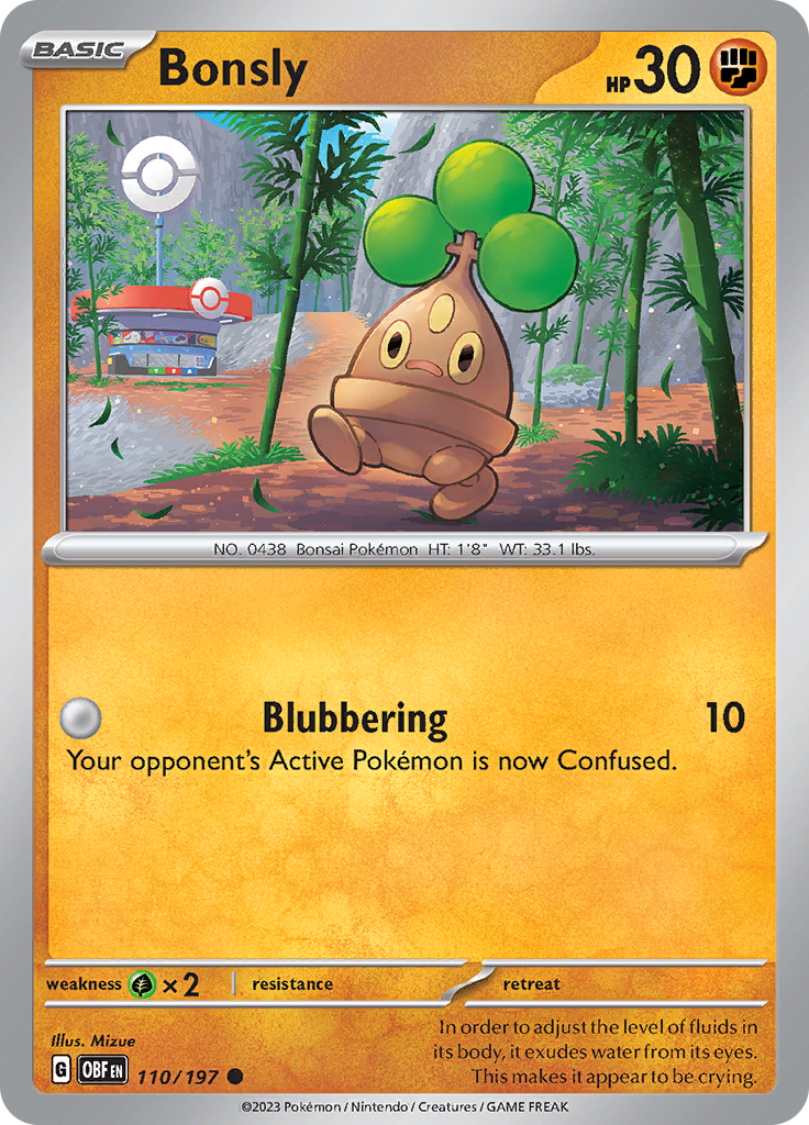 Bonsly (Reverse Holo)