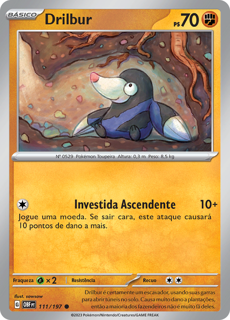Drilbur (Reverse Holo)