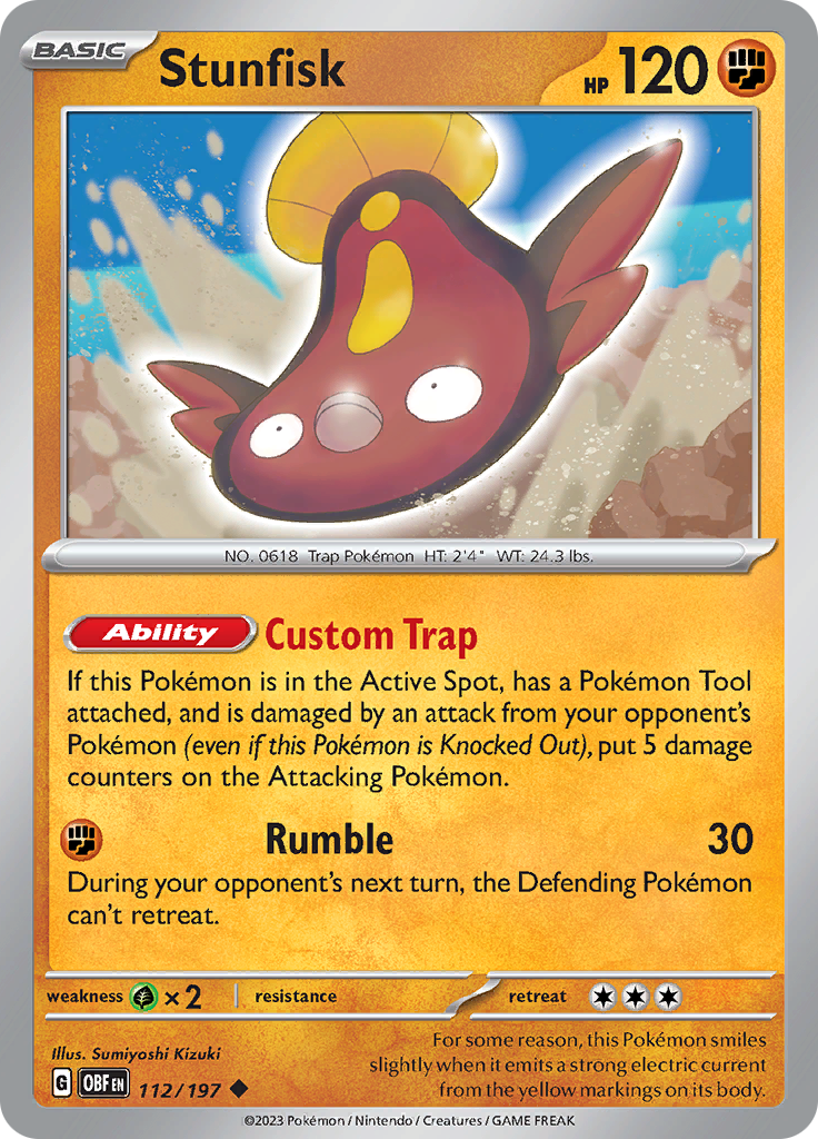 Stunfisk (Reverse Holo)
