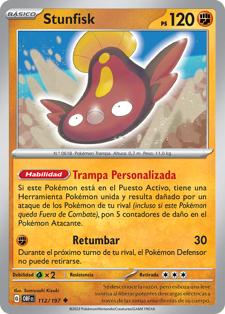 Stunfisk (Reverse Holo)