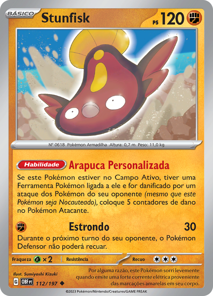 Stunfisk (Reverse Holo)