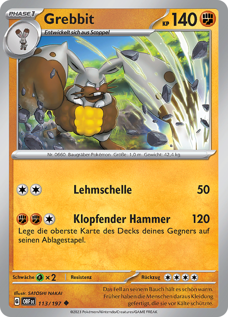 Grebbit (Reverse Holo)
