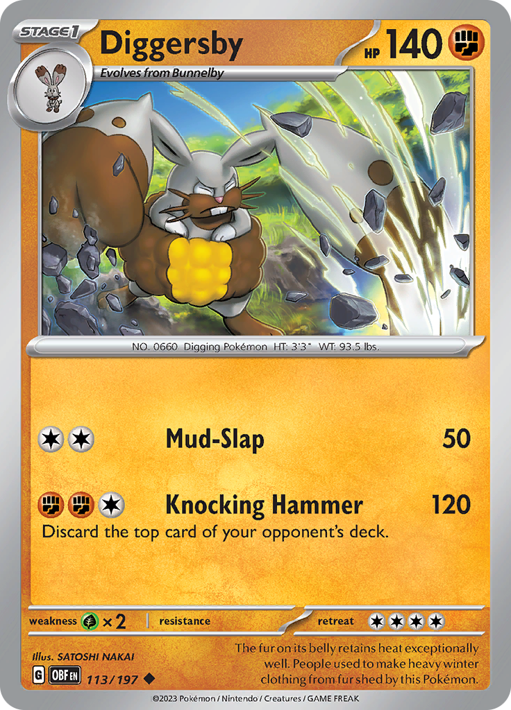Diggersby (Reverse Holo)