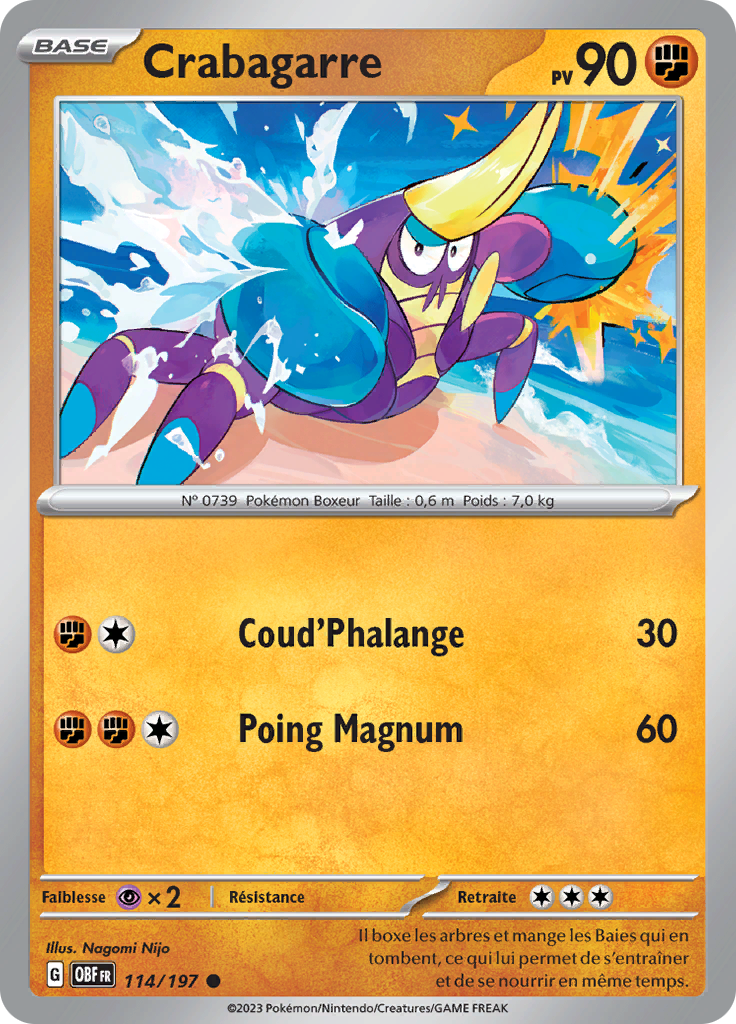 Crabagarre (Reverse Holo)